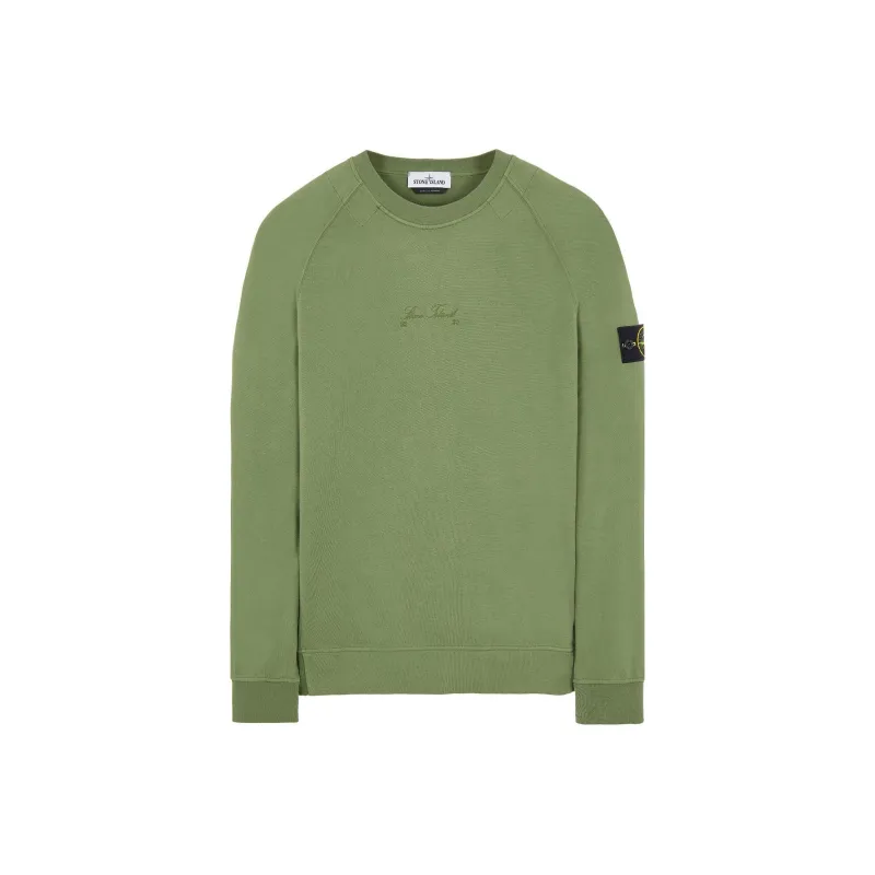 STONE ISLAND STONE ISLAND 40Th Anniversary Collection Sweatshirts Men Green-0