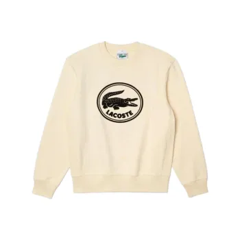 LACOSTE Sweatshirts Men Ecru
