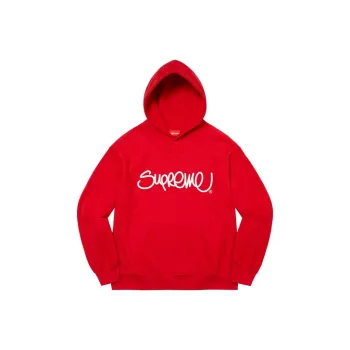 Supreme Raised Handstyle Hooded Sweatshirt