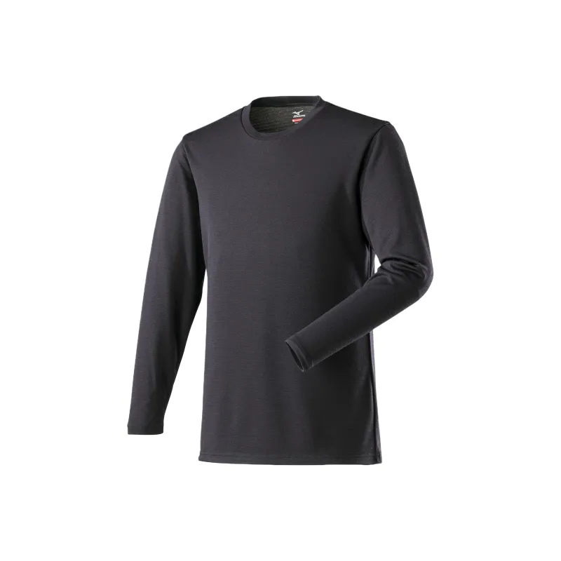 Mizuno Breath Thermo T Shirt Unisex Black 09-0