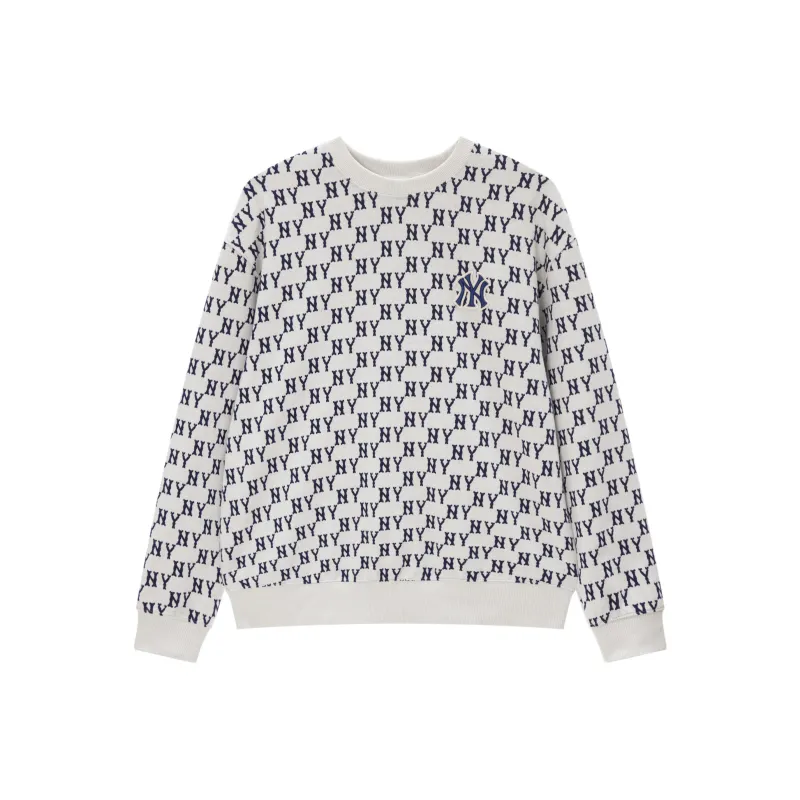 MLB Sweatshirt Unisex Dark Cream-0