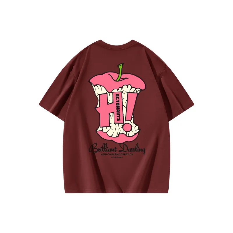 Small Columns Under The Sea T Shirt Unisex White-14