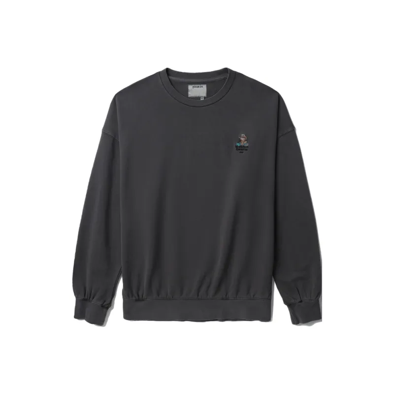 MUSIUM DIV Logo embroidered Cotton Sweatshirt-5