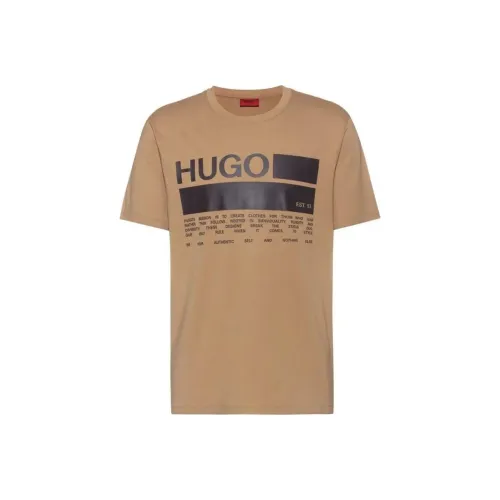 HUGO BOSS T Shirts Men Brown