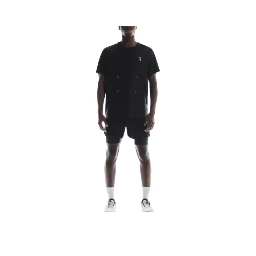 On Pace Mesh T Shirt Men's Black