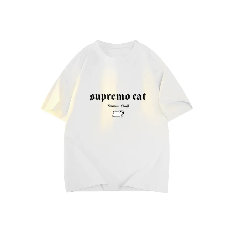 Supremo Cat T Shirts Unisex-2