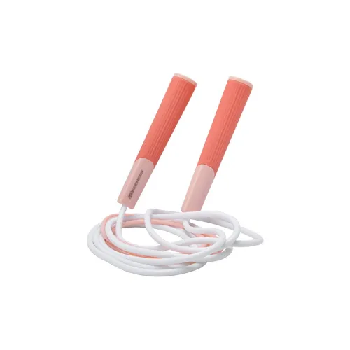 Skechers Fitness Training Non Countable Jump Ropes Fitness Crowd PVC+ABS+Silicone Strap, Silicone Controller 2.6m Pink