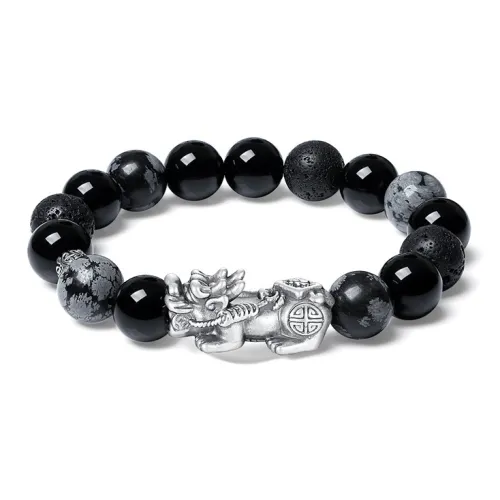DIHUAJI Obsidian Bracelets Men's