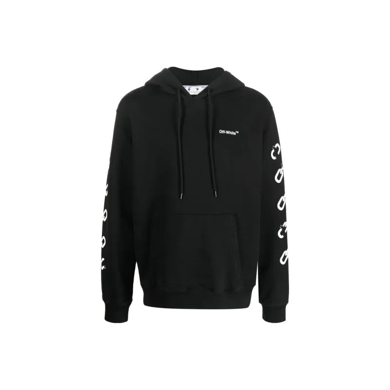 OFF WHITE Chain Link Arrows Hoodie-0