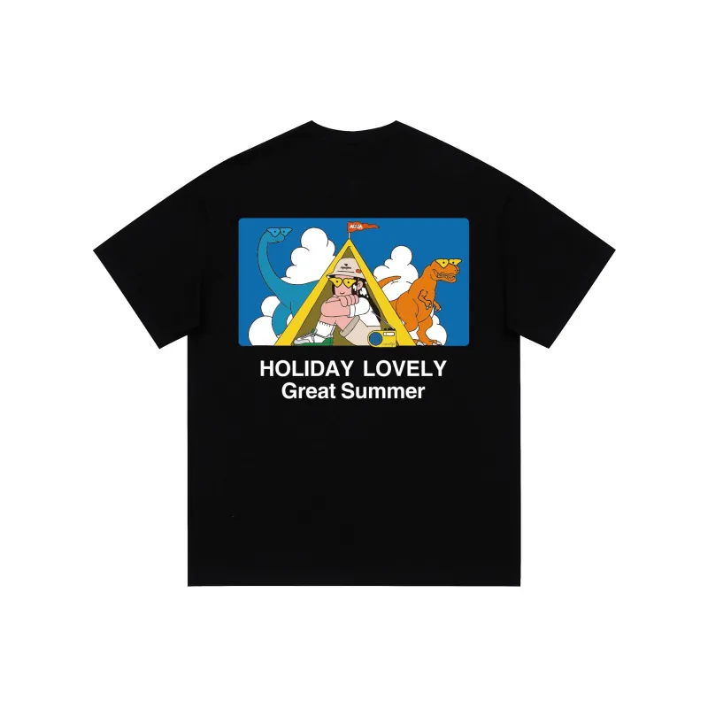 AQUAPROS T Shirts Unisex Black-0