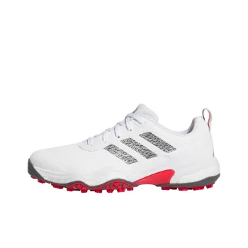 Adidas CODECHAOS 25 Anti Slip Wear Resistant Low Top Golf Shoes Men's White