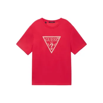 GUESS T Shirts Men Red