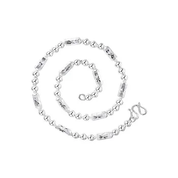 UZIID Sterling Silver Necklaces Unisex Silver