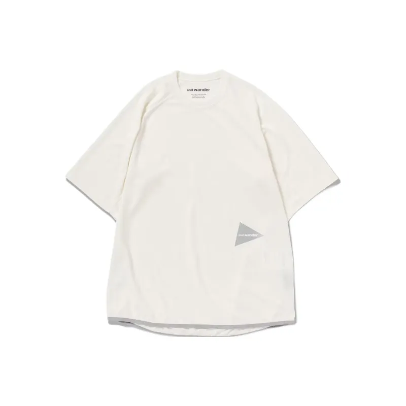 And Wander Logo print T shirt-4