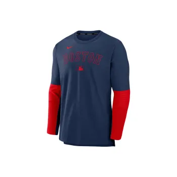 Nike Boston Red Sox Authentic Collection Player Men's Nike Dri FIT Mlb Pullover Jacket