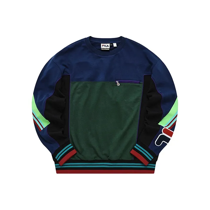 FILA FUSION Sweatshirts Men Hannes Blue-0