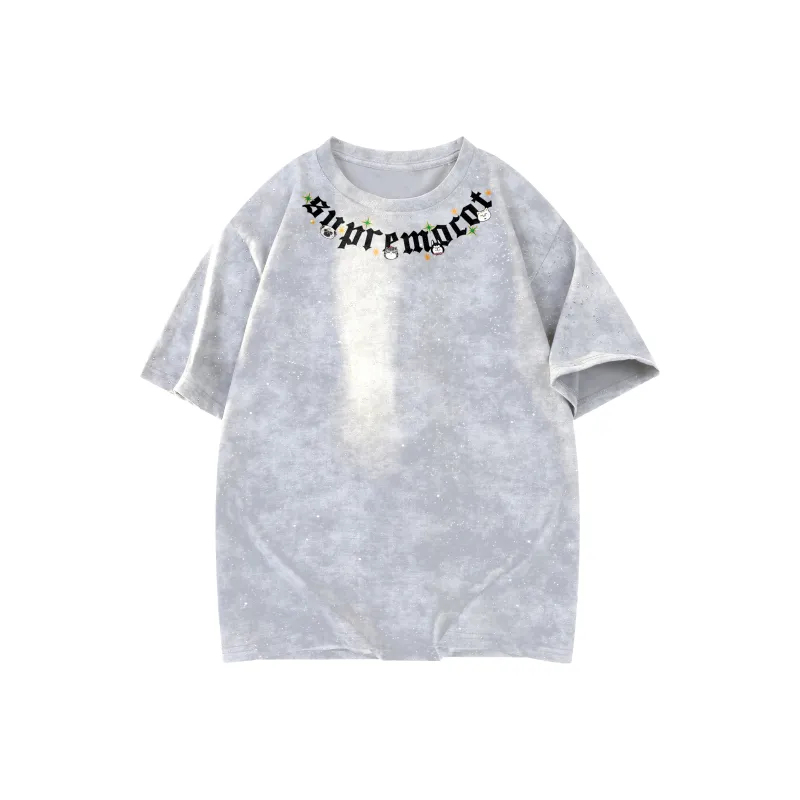 Supremo Cat T Shirts Unisex-4