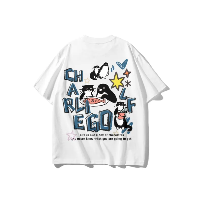 CHARLIE GOLF T Shirt Unisex Black-2