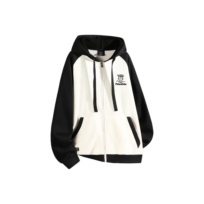 FIDO DIDO Sweatshirt Jacket Unisex-8