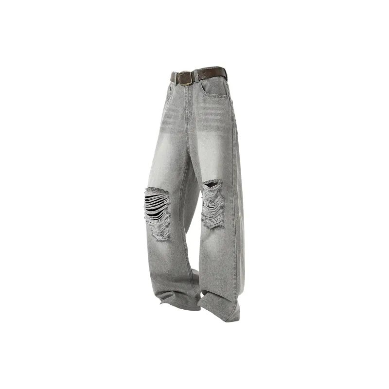 GROGNAK Jeans Unisex Light Gray-1