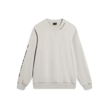 LiNing Sports Fashion Collection Sweatshirt Unisex Willow Gray