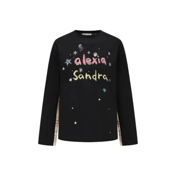 Alexia Sandra Ocean Encounter T Shirts Unisex Black