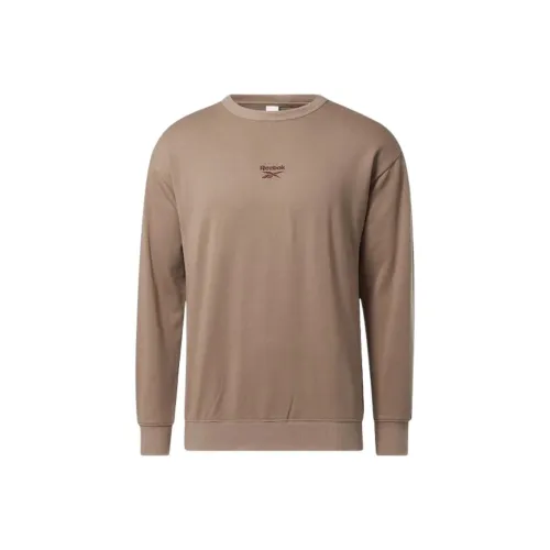 Reebok Classics Small Vector Crew Sweatshirt Sweatshirt Men's Brown