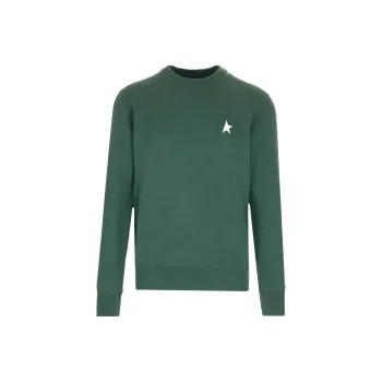 Golden Goose Sweatshirts Men Green