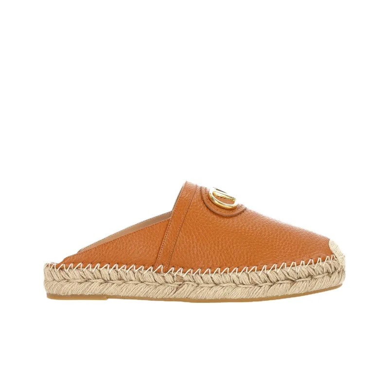 Valentino Vlogo Wrap toe Slippers Women's Orange-1