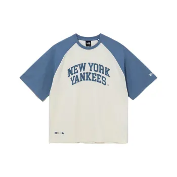 New Era FW24 T Shirt Unisex Light Beige