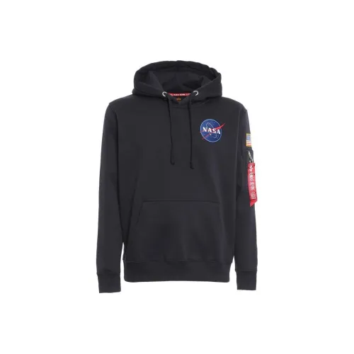 Alpha Industries Sweatshirts Men Blue