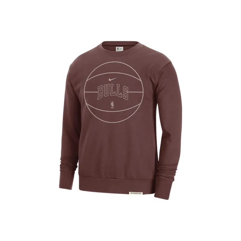 Nike Chicago Bulls Standard Issue Men's Nike Dri FIT Nba Sweatshirt-0