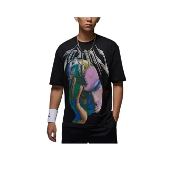 JORDAN As M J T Shirts Men Black