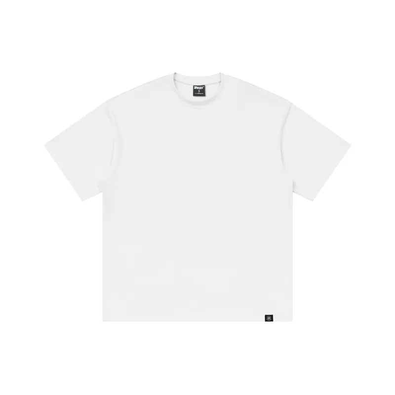 ZMOH Plain Net Series T Shirts Unisex-6