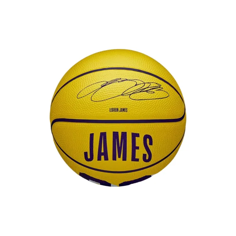 Wilson Rubber Basketball Yellow Size 3 Training Kids'-0