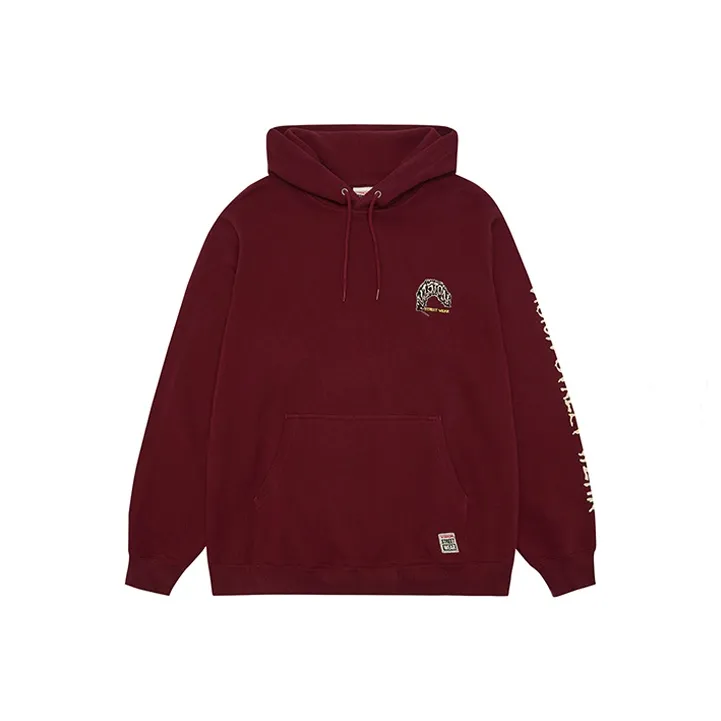 Vision Street Wear Sweatshirt Unisex Burgundy-0