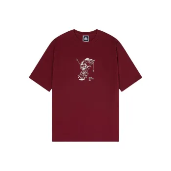 Kappa T Shirt Unisex Cardinal Red