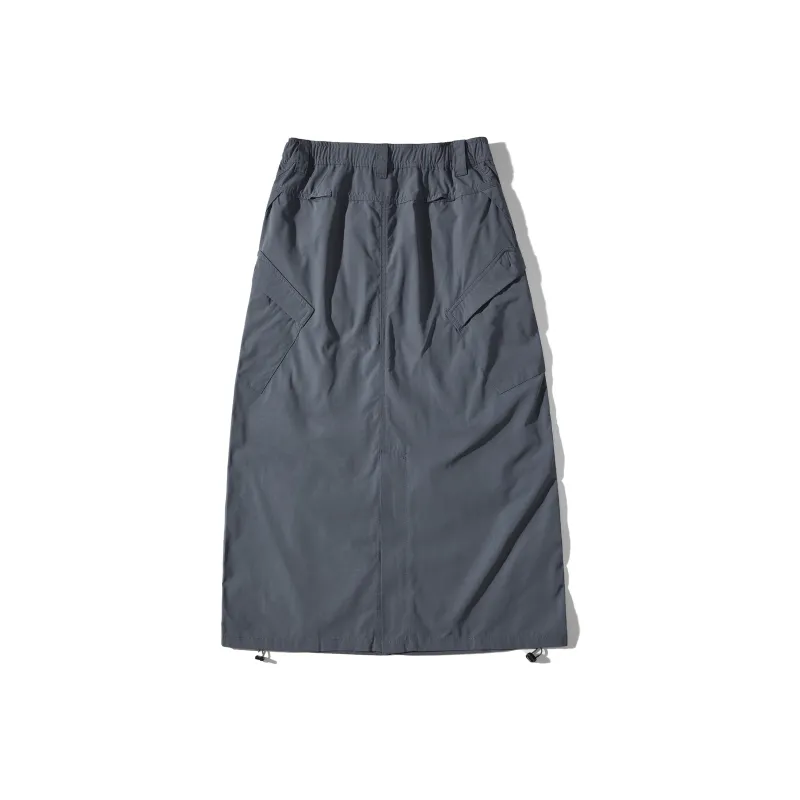 LANQI Casual Long Skirt Women's-6