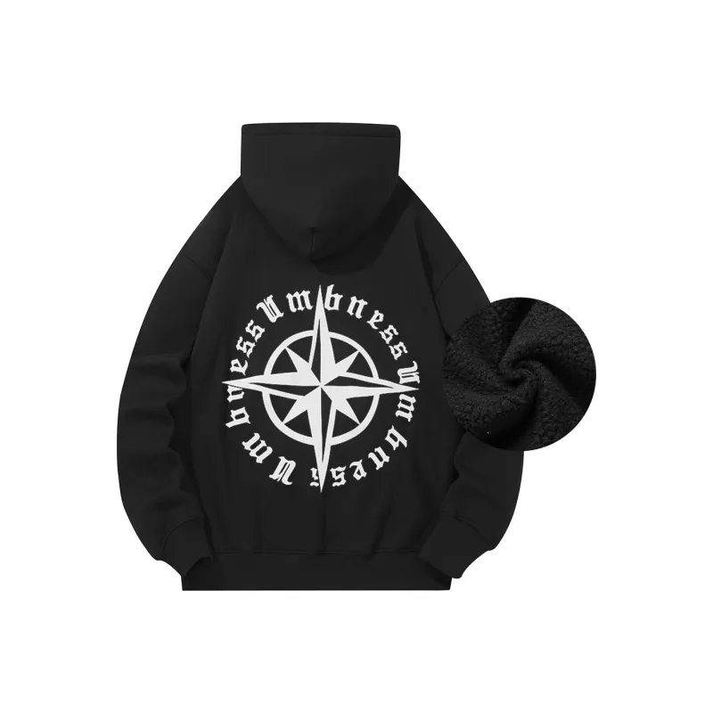 UMBNESS Sweatshirt Winter Unisex-35