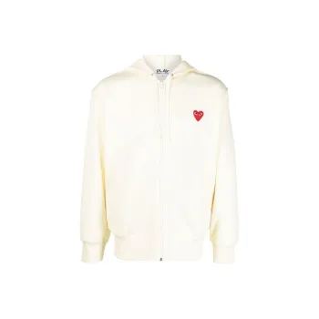 CDG Play Sweatshirts Men Beige