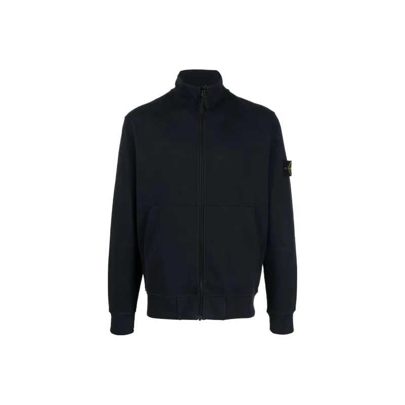 STONE ISLAND Compass badge Zipped Sweatshirt-0