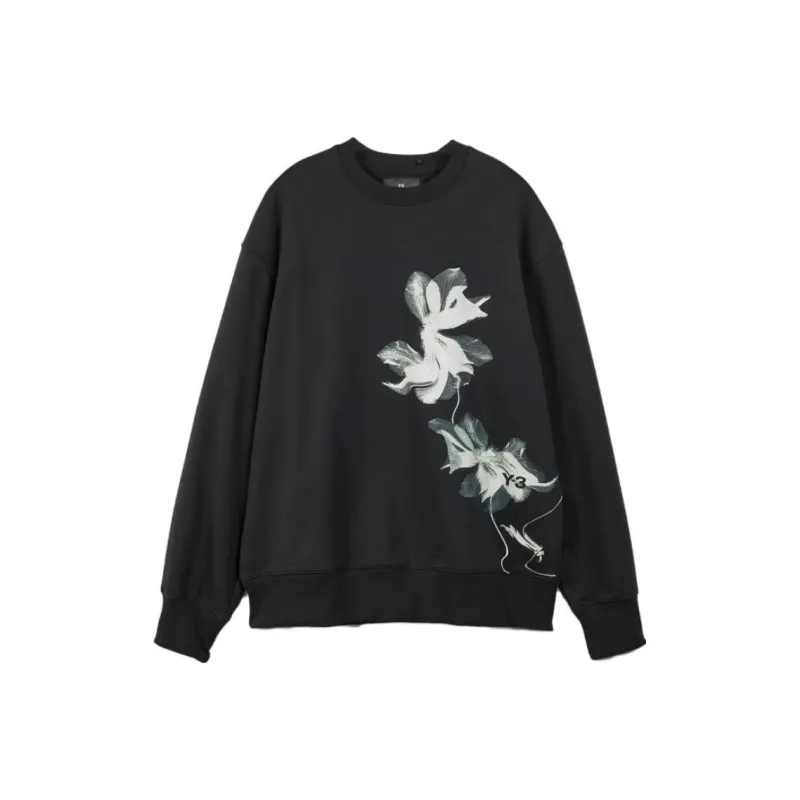 Y 3 Gfx Floral print Sweatshirt-0