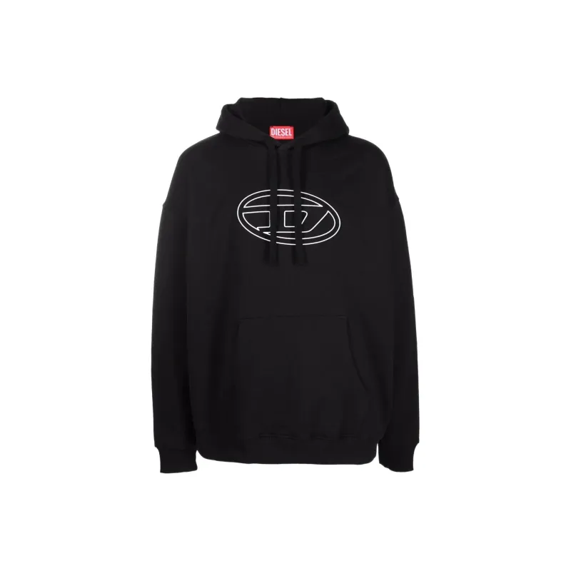 DIESEL Logo Hoodie-0