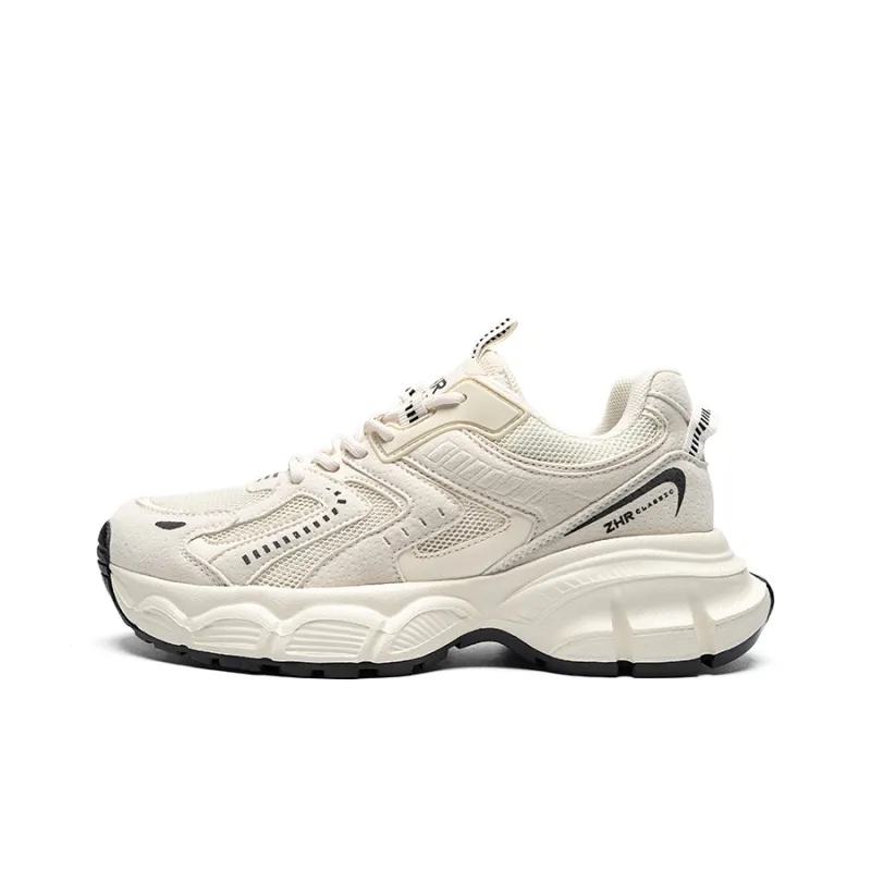 ZHR Lightweight Height Increasing Low Top Chunky Sneakers Unisex-0