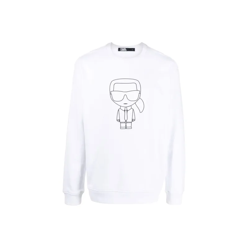 KARL LAGERFELD / Karl Lagerfeld Jeans Sweatshirts Men White-0