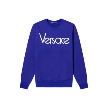 VERSACE SS22 Sweatshirt Men's Blue