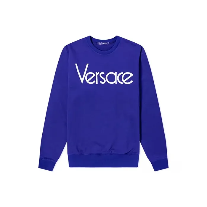 VERSACE SS22 Sweatshirt Men's Blue-0