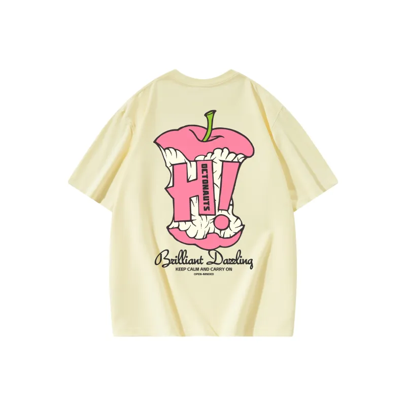Small Columns Under The Sea T Shirt Unisex White-18