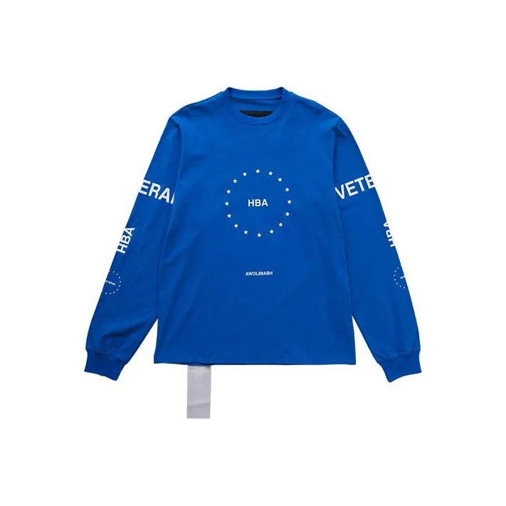 Hood By Air Sweatshirts Unisex Blue-0