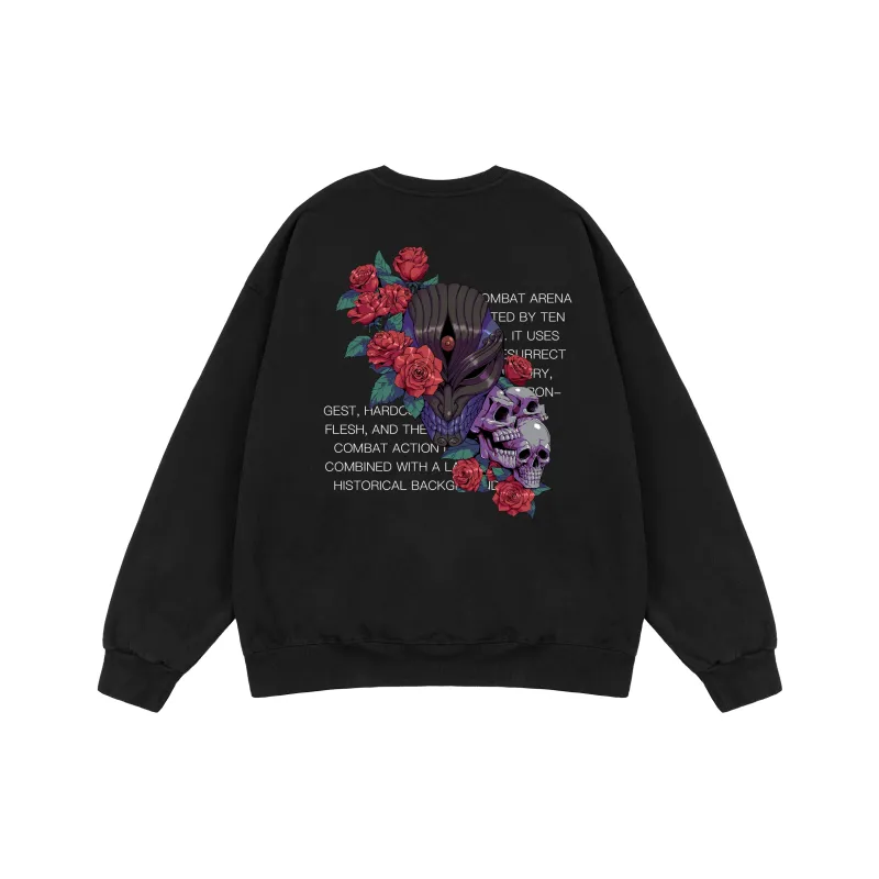 XINYINSU x SHISHANGZUIQIANG Sweatshirt Unisex Black-1